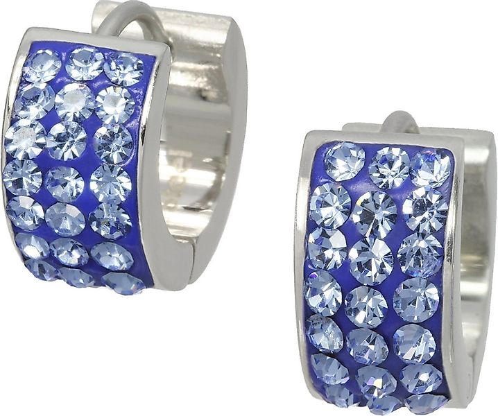 Amello Paar Creolen Amello Ohrringe Edelstahl Creolen Damen (Creolen), Dame günstig online kaufen