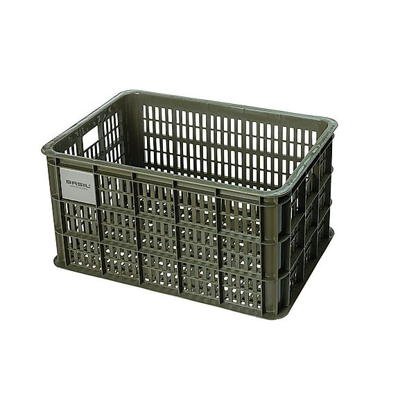 Basil Fahrradkorb Fahrradkasten Crate L moss günstig online kaufen