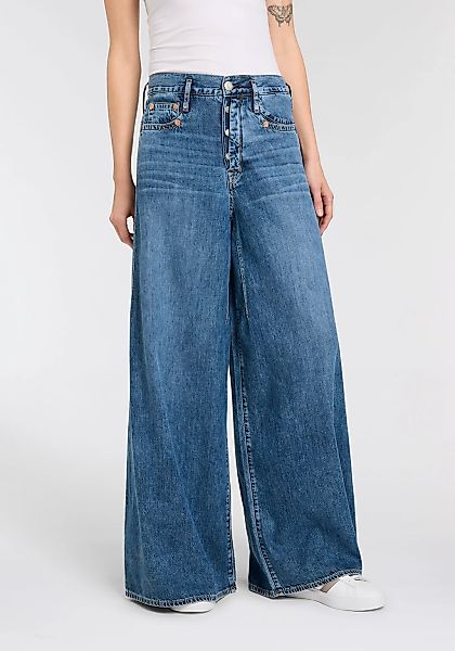 Herrlicher Weite Jeans "Shyra Palazzo Denim Light" günstig online kaufen