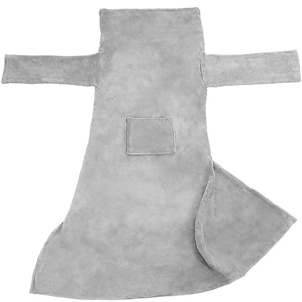 tectake Tagesdecke Kuscheldecke mit Ärmeln, 150 günstig online kaufen