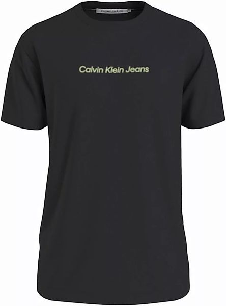Calvin Klein Jeans Plus T-Shirt PLUS MIRRORED CK LOGO TEE günstig online kaufen