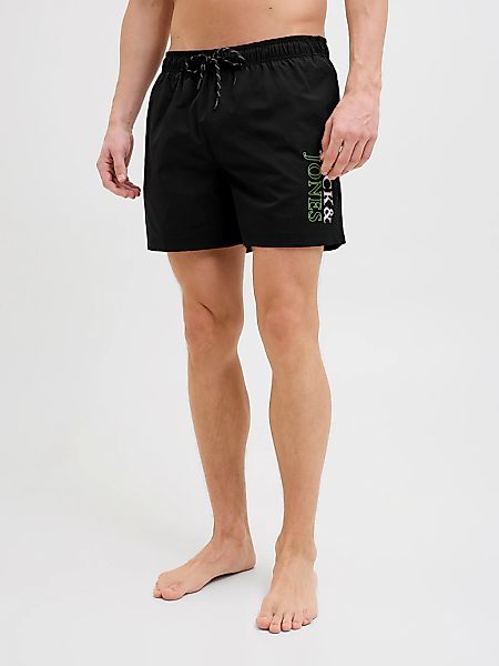 Jack & Jones Badeshorts "JPSTMAUI JJSWIM DOUBLE LOGO AKM SN" günstig online kaufen