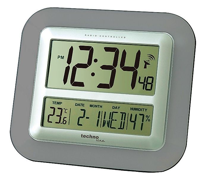 technoline Funkwanduhr digital Jumbo-Wanduhr WS 8006 günstig online kaufen