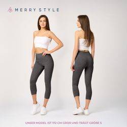 Merry Style Leggings Caprihose Damen 3/4 günstig online kaufen