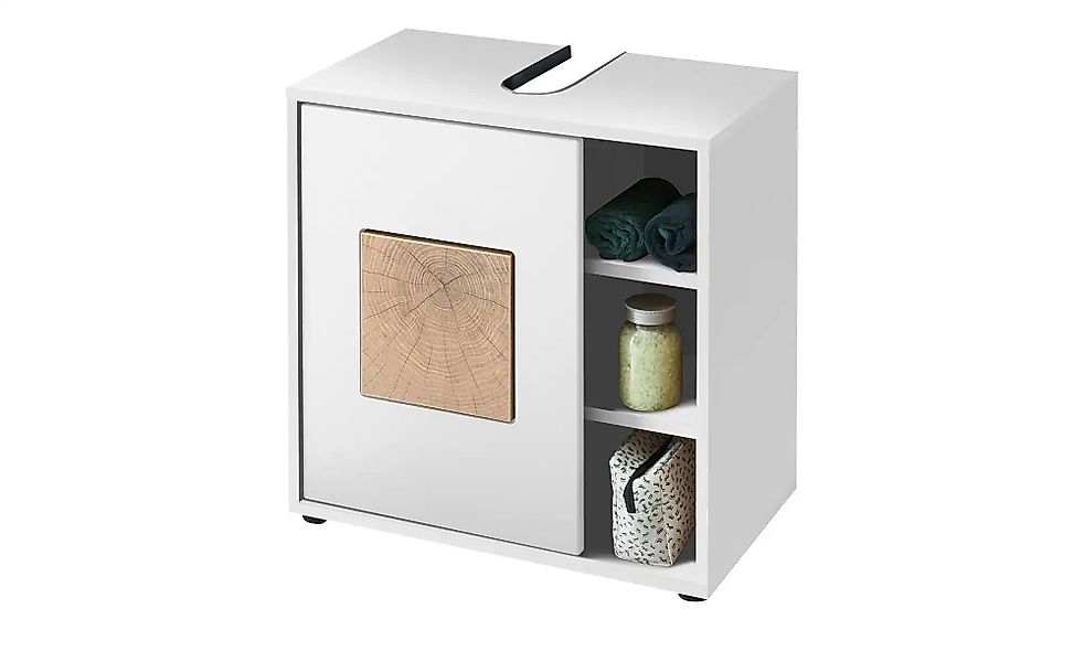 Waschbeckenunterschrank  Gremminer See ¦ weiß ¦ Maße (cm): B: 60 H: 60 T: 3 günstig online kaufen