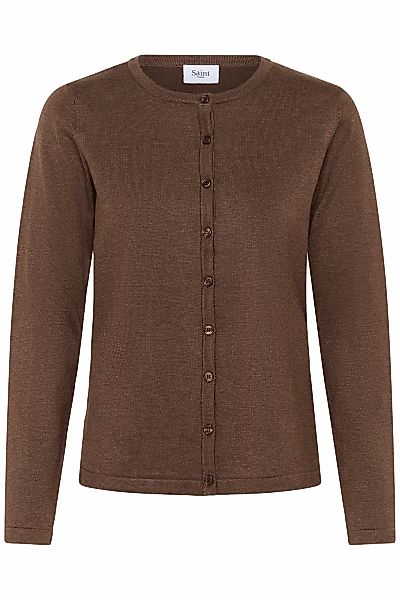 Saint Tropez Strickjacke "A8661, MilaSZ R-Neck Cardigan" Viskose Feinstrick günstig online kaufen