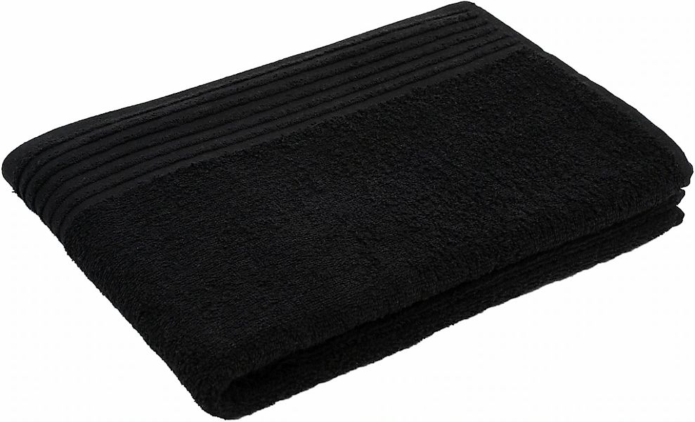 Gözze Duschtuch "Hanna" moderne Uni Farben, mit strukturierter Bordüre, rei günstig online kaufen