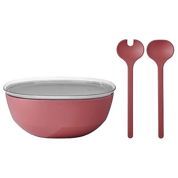 Mepal Schale "Servierschale mit Deckel & Salatbesteck Silueta 5000 ml" 2 tl günstig online kaufen