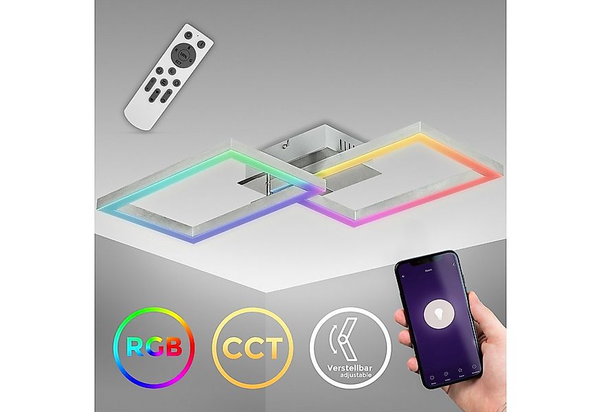 B.K.Licht LED Deckenleuchte Smarte LED-Deckenleuchte, mit Farbwechsel, Lich günstig online kaufen