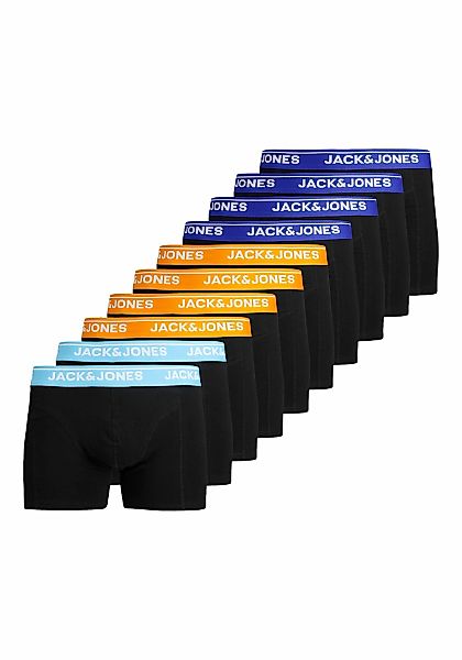 Jack & Jones Boxershorts "Boxershort JACTHEODORE SOLID TRUNKS 10 PACK 10er günstig online kaufen