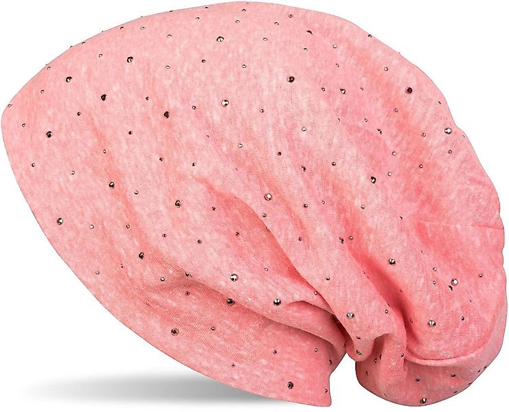 styleBREAKER Beanie Beanie mit Strass Nieten Applikation (1-St) günstig online kaufen