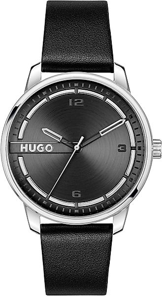 HUGO Quarzuhr #STAMP 1530362, Armbanduhr, Herrenuhr, günstig online kaufen