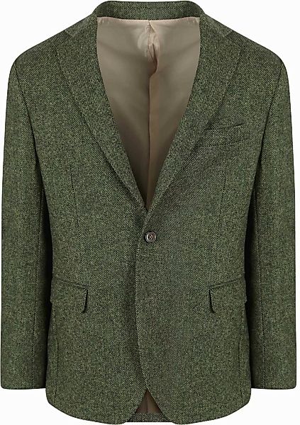 Suitable Birds Eye Blazer Merinowolle Grün - Größe 58 günstig online kaufen