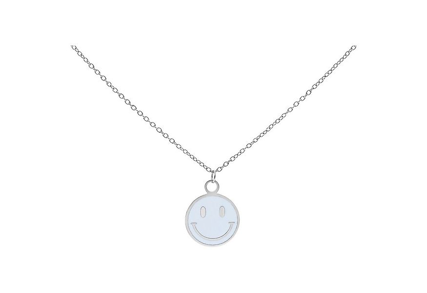 Wildcat Kette mit Anhänger Little White Smiley Kette, wasserfest, langlebig günstig online kaufen
