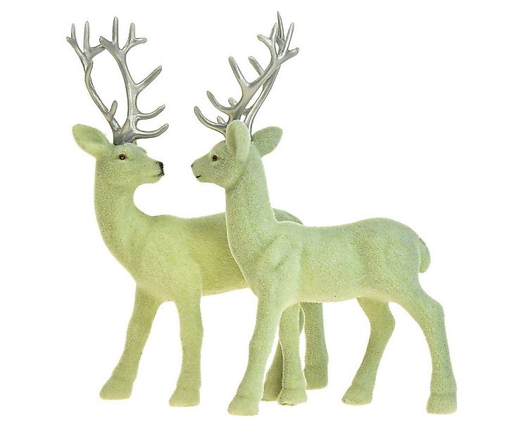 Viana Weihnachtsmann Dekorative Hirsch-Figuren mit Geweih für stilvolle günstig online kaufen