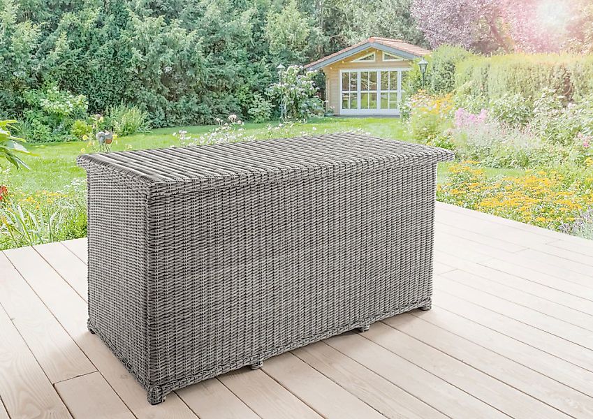 Destiny Kissenbox "CASA" Polyrattan, Deckel mit Gasdruckfeder, inkl. Inlett günstig online kaufen