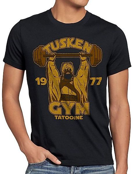 style3 T-Shirt Tatooine Gym studio fitness krieg wars imperium der sterne günstig online kaufen