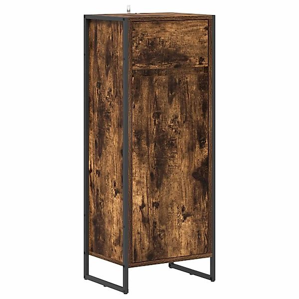 vidaXL Badezimmerschrank Raucharbe 40 x 30 x 100 cm Holzwerkstoff 886500 günstig online kaufen