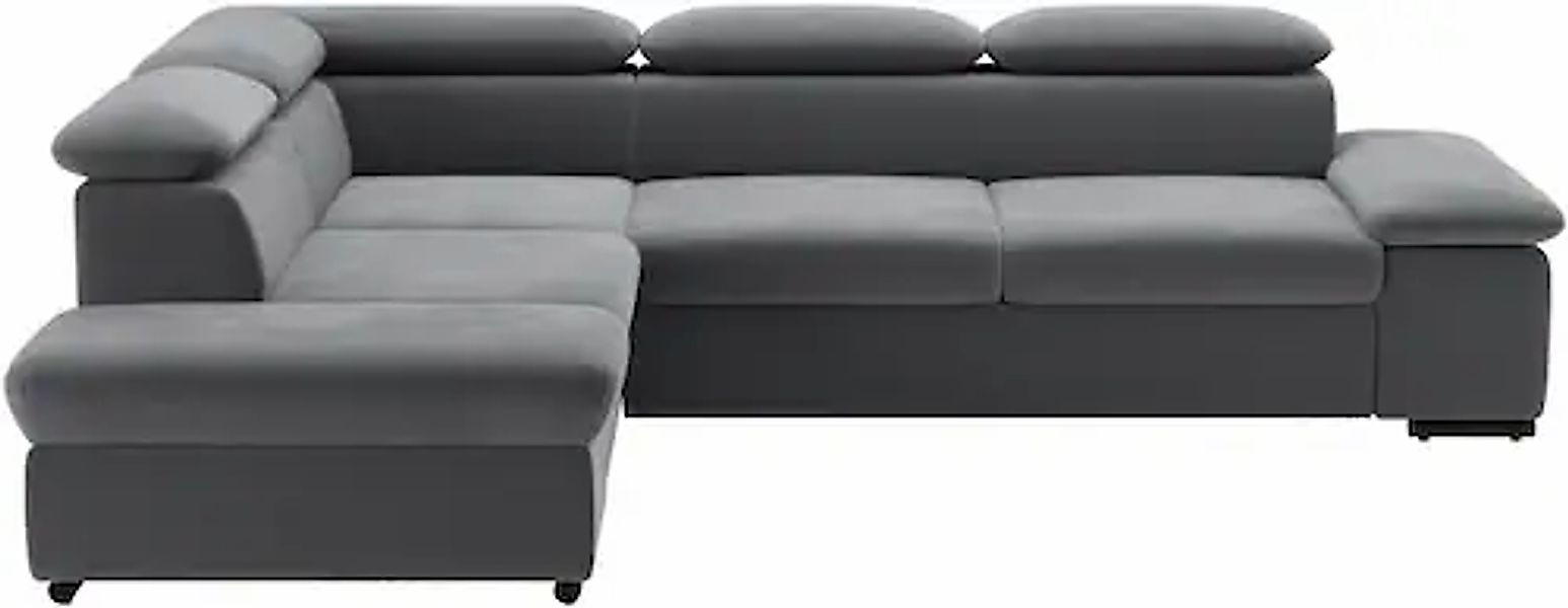 sit&more Ecksofa »Alcudia L-Form«, mit Armteilverstellung, optional Kopftei günstig online kaufen
