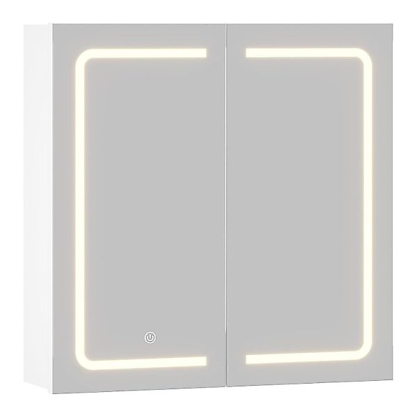 MSMASK Spiegelschrank mit LED-Beleuchteter Flexibler Stauraumoption günstig online kaufen