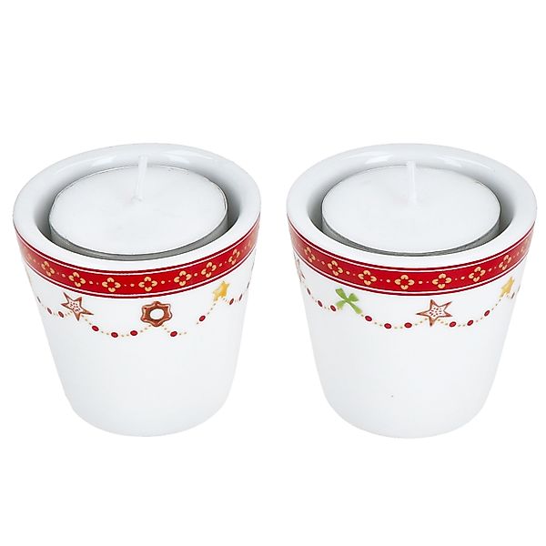 MamboCat Teelichthalter 2x Teelichthalter Weihnachtstraum H günstig online kaufen