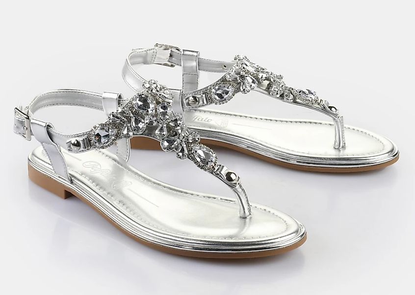 Buffalo KIRA ICE Zehentrenner, Riemchensandale, Sommerschuh, Urlaubsandale, günstig online kaufen