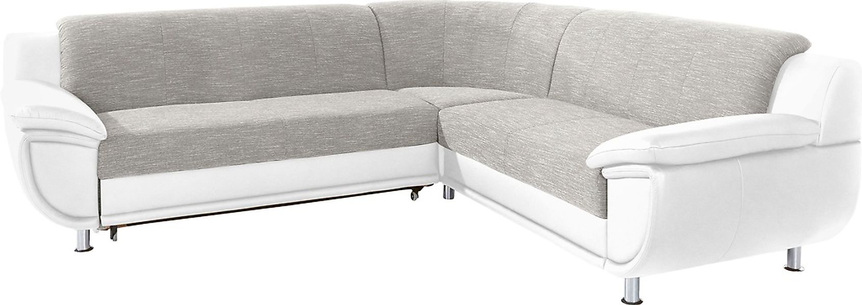 TRENDMANUFAKTUR Ecksofa »Rondo 3, zeitlos und modern, im Materialmix, L-For günstig online kaufen