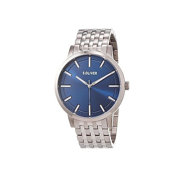 s.Oliver Quarzuhr s.Oliver Armbanduhr mit Titanarmband SO-4241-MQT, s.Olive günstig online kaufen