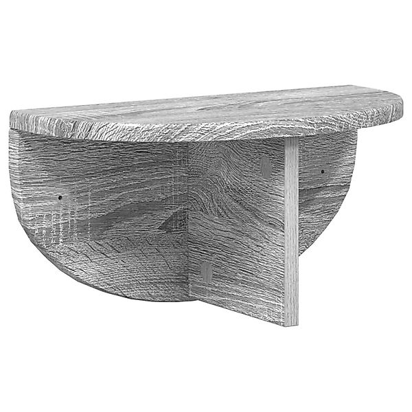 vidaXL Wandregal Graues Sonoma 38 x 19 x 19 cm Holzwerkstoff 891420 günstig online kaufen