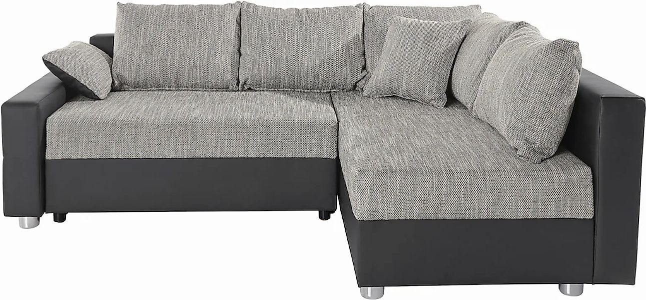 COLLECTION AB Ecksofa Parma, mit Bettfunktion, inkl. Zier- und Rückenkissen günstig online kaufen