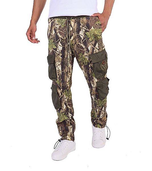 KINGZ Cargohose Herren Cargohose im Military Look günstig online kaufen
