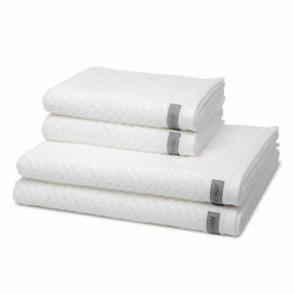Ross 2 X Handtuch 2 X Duschtuch - im Set Smart Handtücher weiß günstig online kaufen