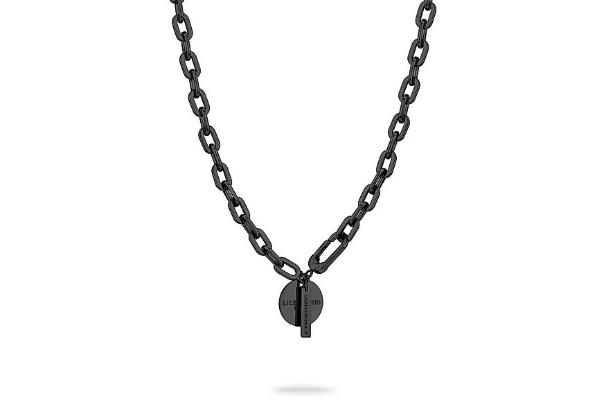 Liebeskind Berlin Kette mit Anhänger The Double Tag Edelstahl günstig online kaufen
