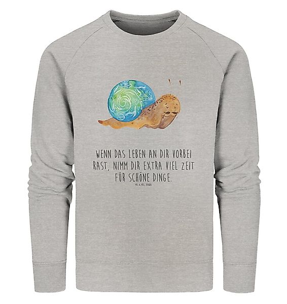 Mr. & Mrs. Panda Longpullover Schnecke Sir Größe XL - Heather Grey - Gesche günstig online kaufen