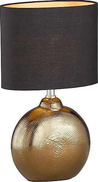 Tischleuchte Foro, bronze/schwarz, Höhe 39 cm günstig online kaufen
