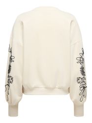 ONLY Sweatshirt ONLBROOKE L/S O-NECK DETAIL günstig online kaufen