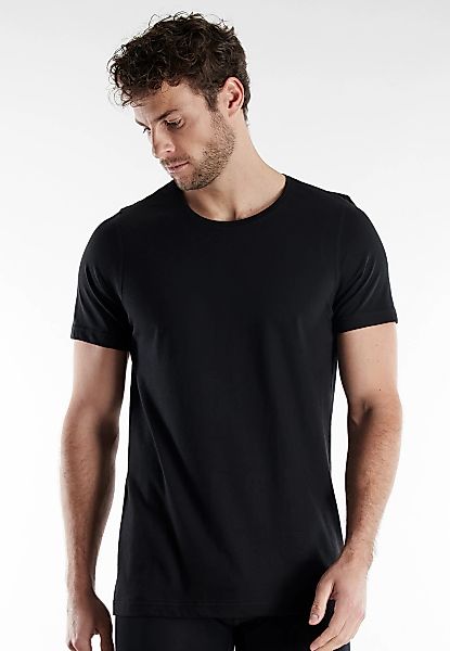 bugatti T-Shirt "Bari" Packung, 2er Pack, 2 tlg. Rundhalsausschnitt, Kurzar günstig online kaufen