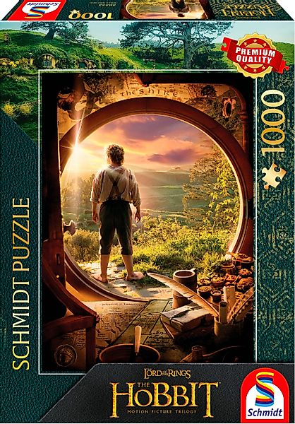 Schmidt Spiele Puzzle Der Hobbit, Leaving günstig online kaufen