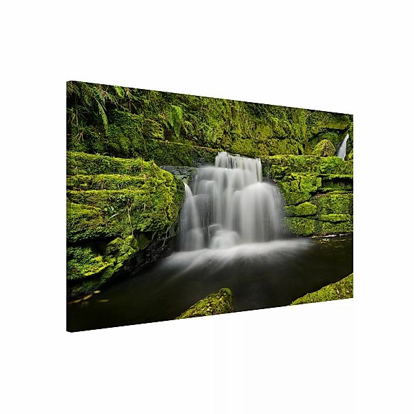 Magnettafel - Querformat 3:2 Lower McLean Falls in Neuseeland günstig online kaufen