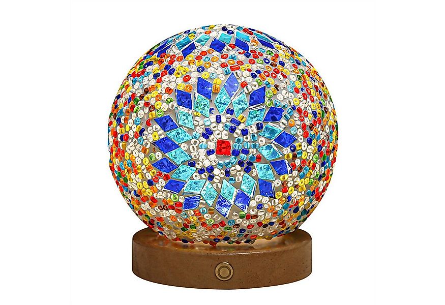 autolock Tischleuchte Türkische Tischlampe, böhmische Tiffany-Stil Nachttis günstig online kaufen