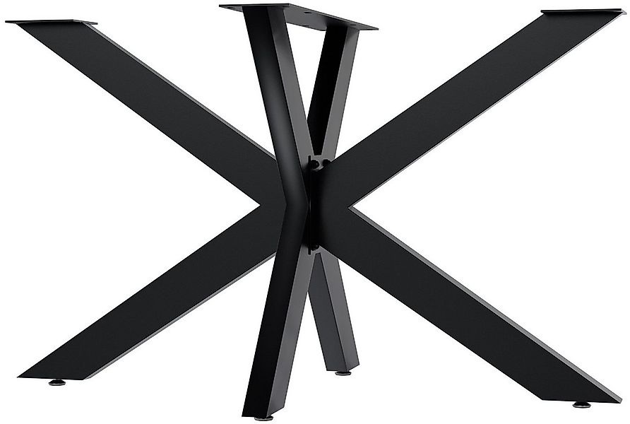 CLP Esstisch Hardwick, Metallbeine für DIY-Tischkufen, Bodenschoner günstig online kaufen