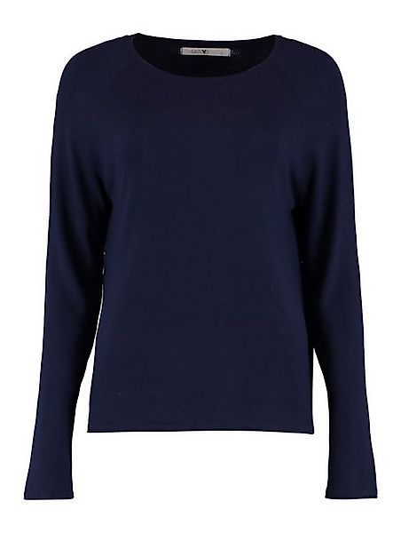 HaILY’S Strickpullover Langarm Rundhals Feinstrickpullover LS V SK Ma44rin günstig online kaufen