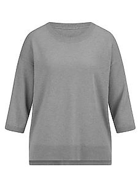 Rundhals-Pullover Peter Hahn grau günstig online kaufen