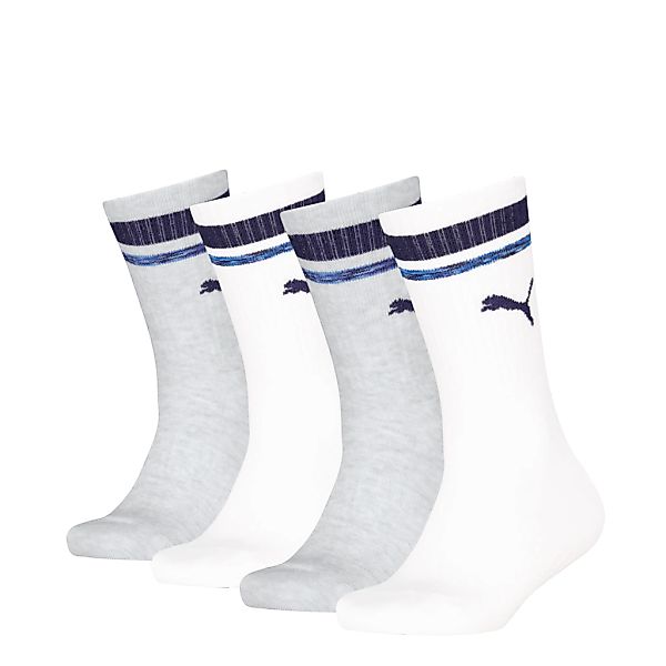 PUMA Socken "PUMA BOYS HERITAGE STRIPE CREW" 4er Pack günstig online kaufen