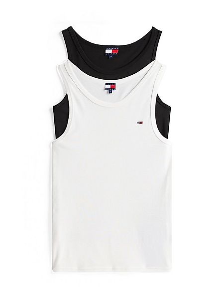 Tommy Jeans Tanktop TJM XSLIM 2PCK RIB TANK EXT (Packung, 2-tlg., 2er) mit günstig online kaufen