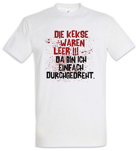 Urban Backwoods Print-Shirt Kekse Leer Durchgedreht Herren T-Shirt Fasching günstig online kaufen