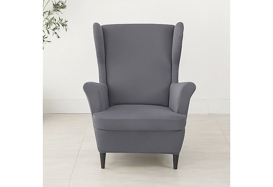 Coonoor Sesselhusse Ohrensesselbezüge, Ohrensessel-Bezug mit elastischem Ba günstig online kaufen