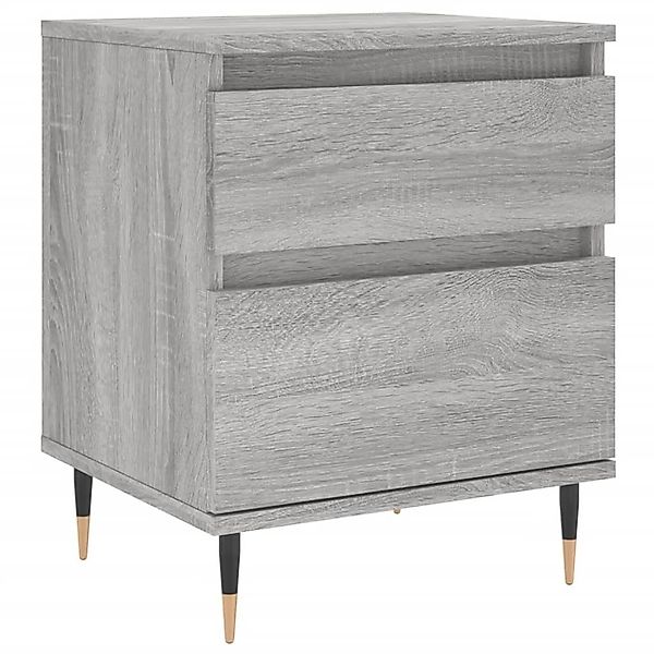 vidaXL Nachttisch Nachttisch Grau Sonoma 40x35x50 günstig online kaufen