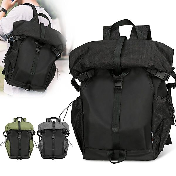 NULSTA Reiserucksack Hochwertiger Leichter Rolltop Rucksack günstig online kaufen