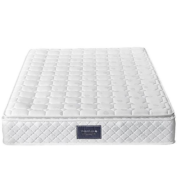 SOFTWEARY Polsterbett mit Lattenrost und LED-Beleuchtung (Doppelbett mit Ta günstig online kaufen